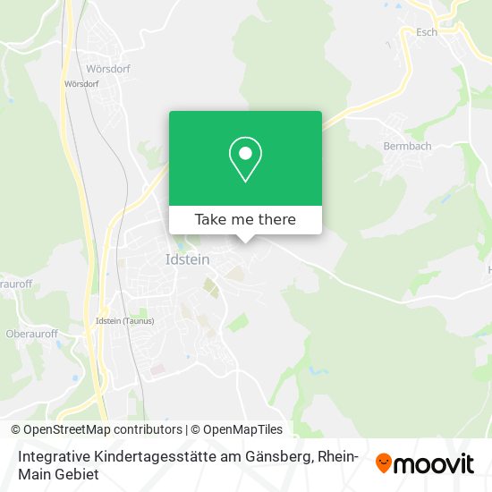 Integrative Kindertagesstätte am Gänsberg map