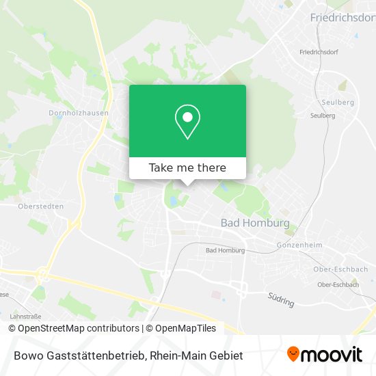 Bowo Gaststättenbetrieb map