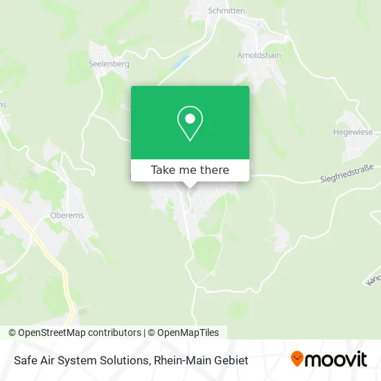 Карта Safe Air System Solutions