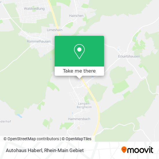 Autohaus Haberl map