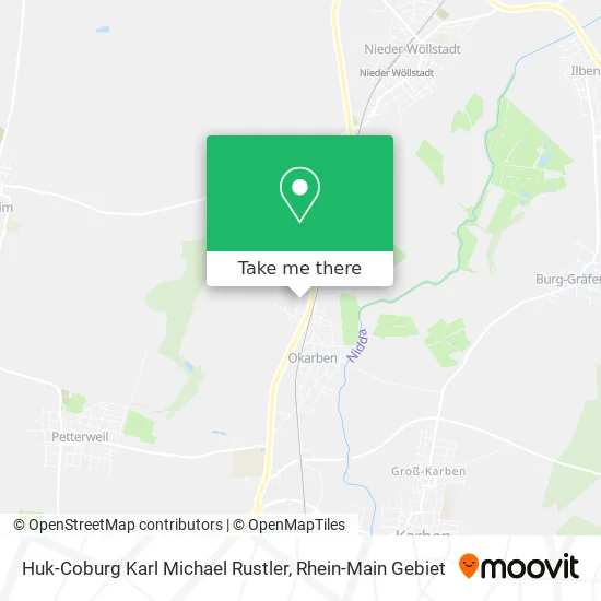 Карта Huk-Coburg Karl Michael Rustler