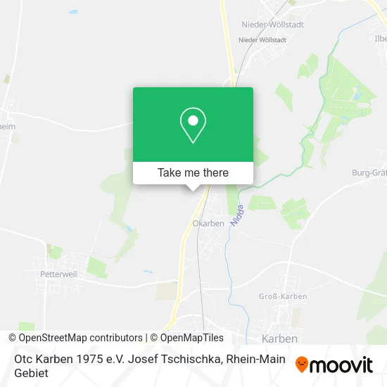 Карта Otc Karben 1975 e.V. Josef Tschischka