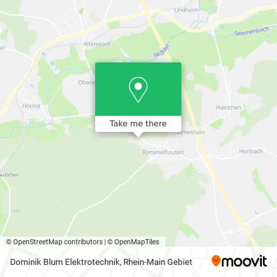 Карта Dominik Blum Elektrotechnik