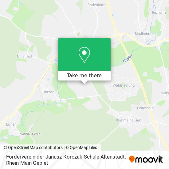 Карта Förderverein der Janusz-Korczak-Schule Altenstadt
