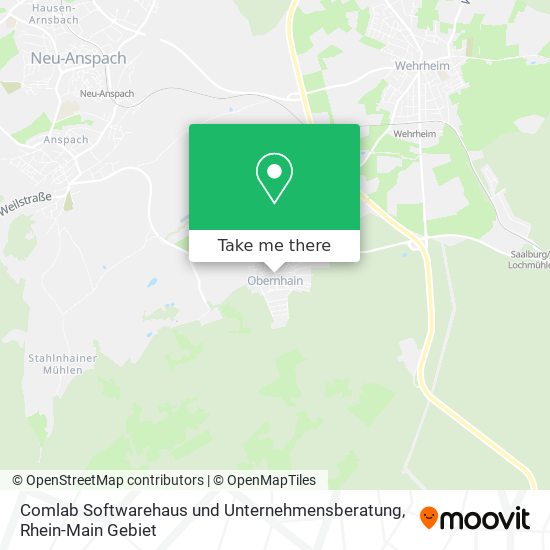 Comlab Softwarehaus und Unternehmensberatung map