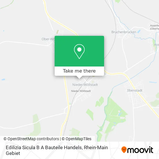 Карта Edilizia Sicula B A Bauteile Handels