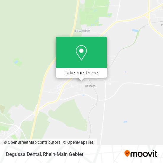 Degussa Dental map