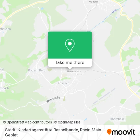 Карта Städt. Kindertagesstätte Rasselbande