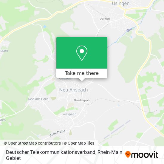 Deutscher Telekommunikationsverband map