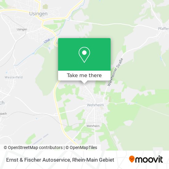 Ernst & Fischer Autoservice map