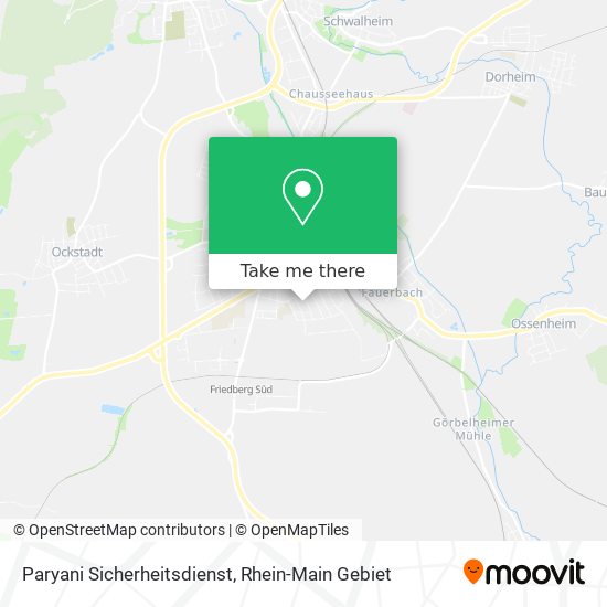 Paryani Sicherheitsdienst map