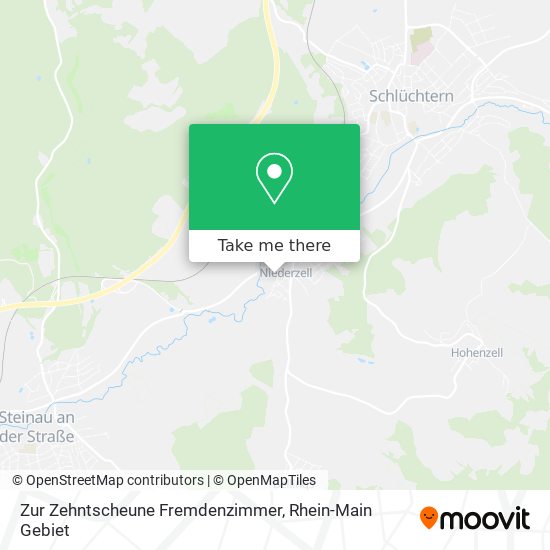 Zur Zehntscheune Fremdenzimmer map