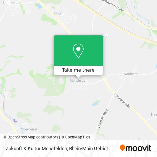 Zukunft & Kultur Mensfelden map