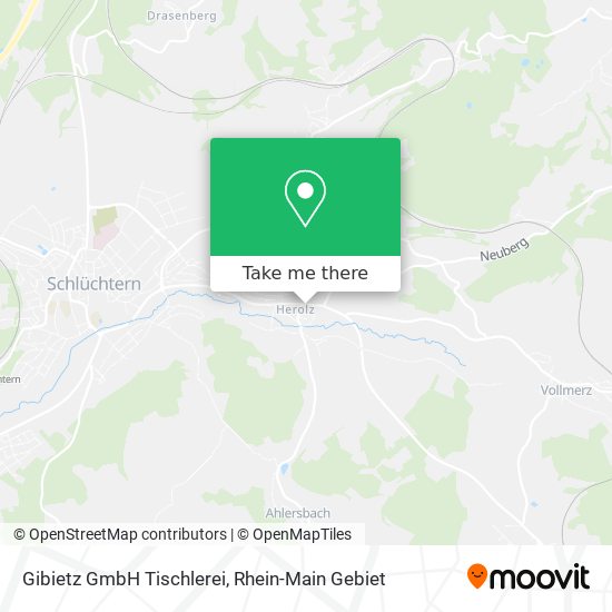 Gibietz GmbH Tischlerei map