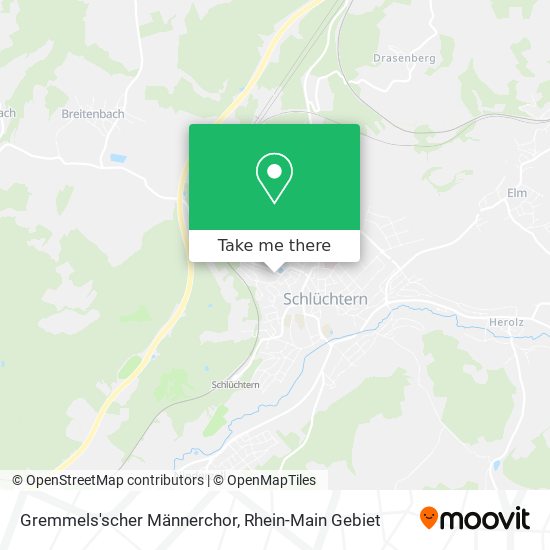 Карта Gremmels'scher Männerchor