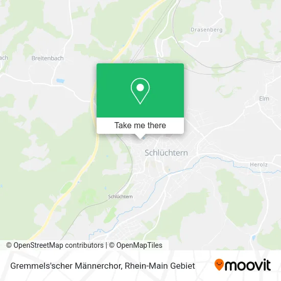 Карта Gremmels'scher Männerchor