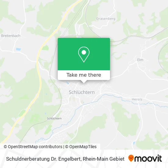 Карта Schuldnerberatung Dr. Engelbert
