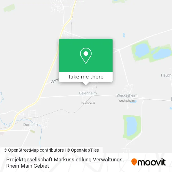 Карта Projektgesellschaft Markussiedlung Verwaltungs