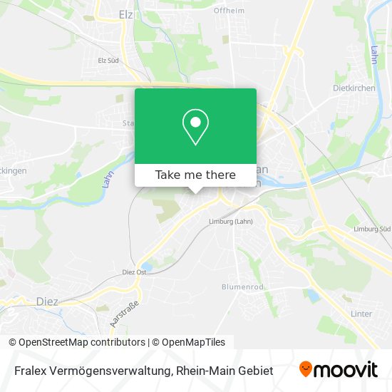 Fralex Vermögensverwaltung map