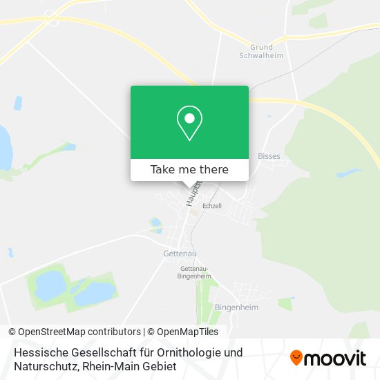 Hessische Gesellschaft für Ornithologie und Naturschutz map