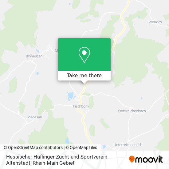 Hessischer Haflinger Zucht-und Sportverein Altenstadt map