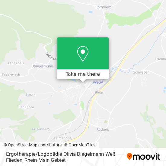 Ergotherapie / Logopädie Olivia Diegelmann-Weß Flieden map