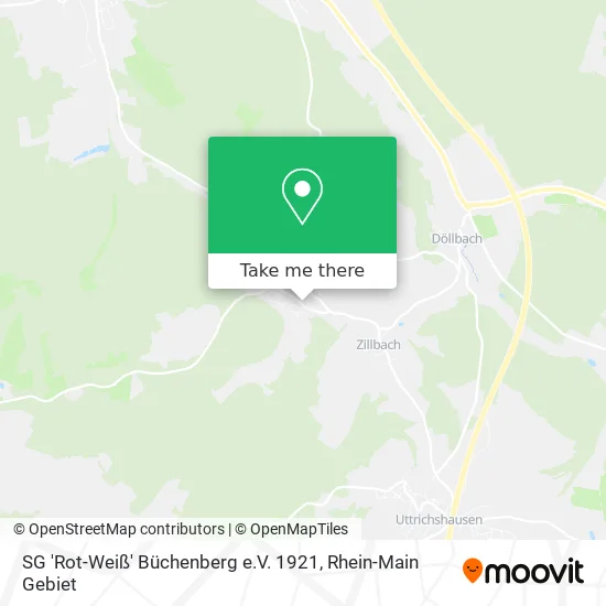 Карта SG 'Rot-Weiß' Büchenberg e.V. 1921