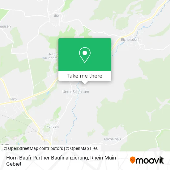 Карта Horn-Baufi-Partner Baufinanzierung