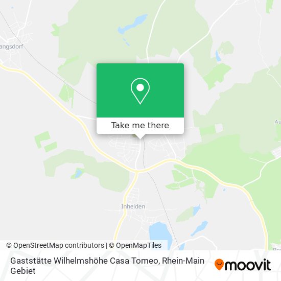 Gaststätte Wilhelmshöhe Casa Tomeo map