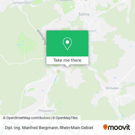 Dipl.-Ing. Manfred Bergmann map