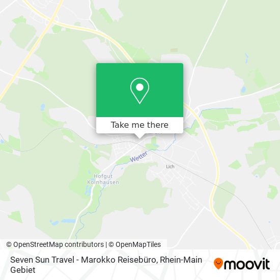 Seven Sun Travel - Marokko Reisebüro map
