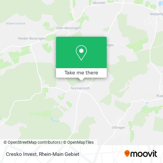 Cresko Invest map