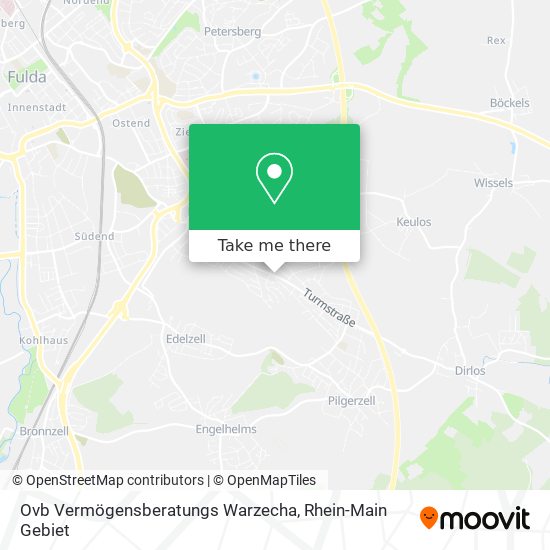 Ovb Vermögensberatungs Warzecha map