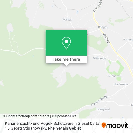 Kanarienzucht- und Vogel- Schutzverein Giesel 08 Lv 15 Georg Stipanowsky map