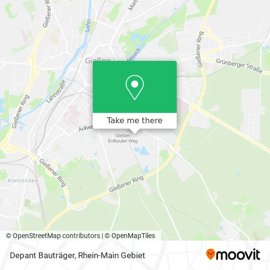 Карта Depant Bauträger