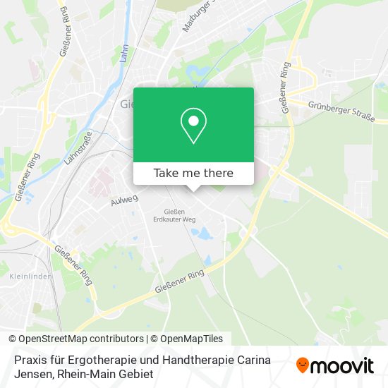 Praxis für Ergotherapie und Handtherapie Carina Jensen map