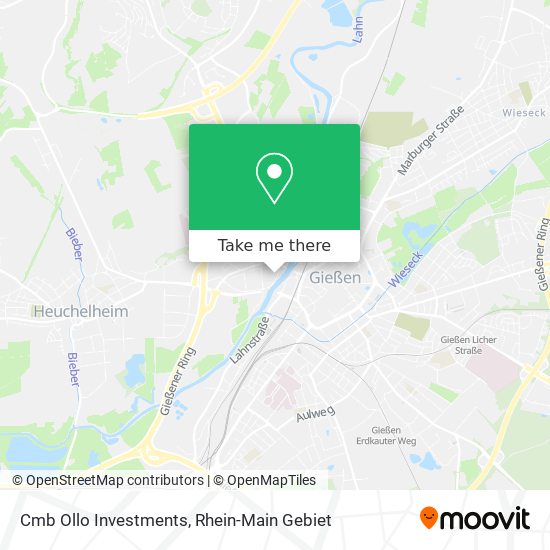 Cmb Ollo Investments map