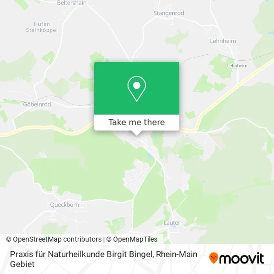 Карта Praxis für Naturheilkunde Birgit Bingel