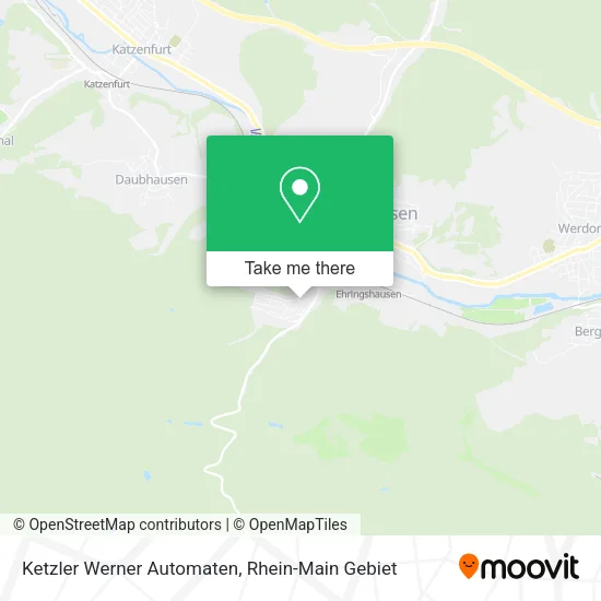 Карта Ketzler Werner Automaten