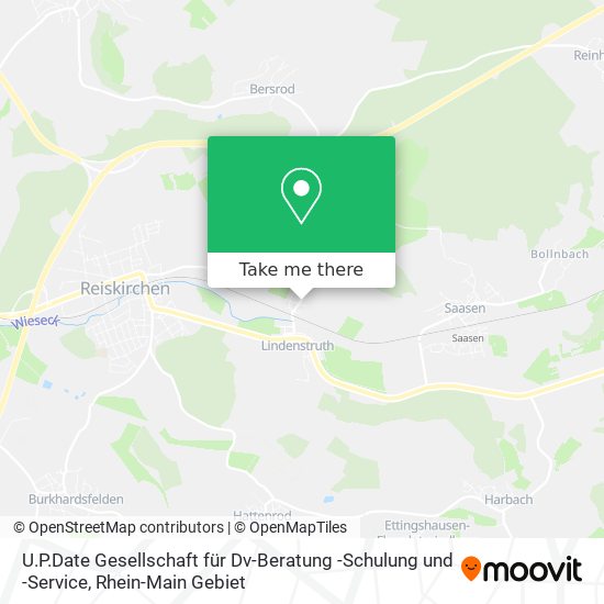 U.P.Date Gesellschaft für Dv-Beratung -Schulung und -Service map