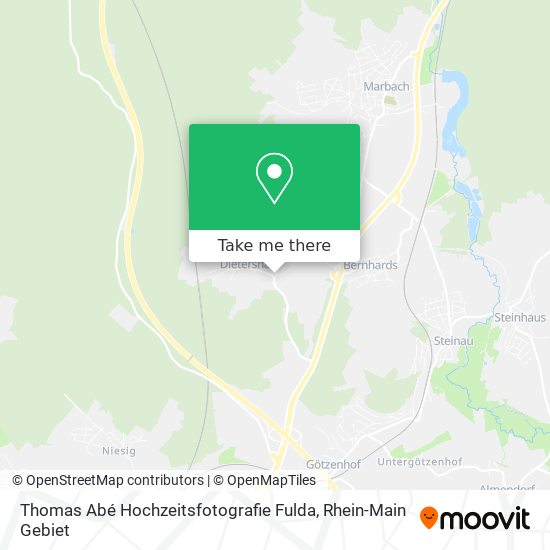 Thomas Abé Hochzeitsfotografie Fulda map