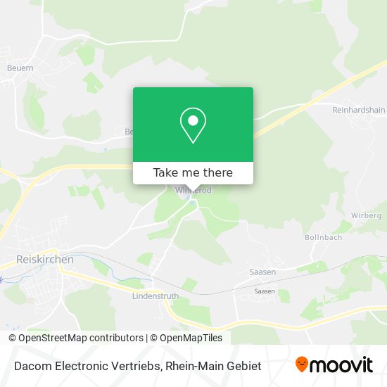 Dacom Electronic Vertriebs map