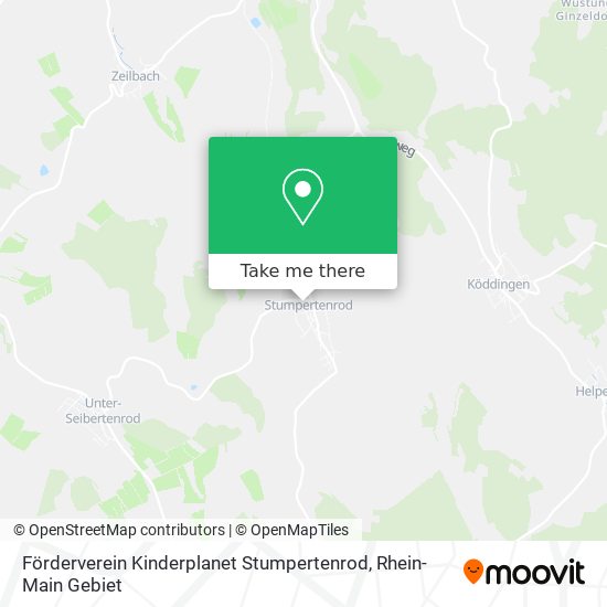 Förderverein Kinderplanet Stumpertenrod map