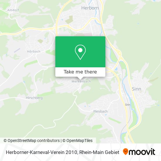 Herborner-Karneval-Verein 2010 map