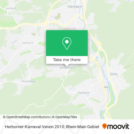 Карта Herborner-Karneval-Verein 2010