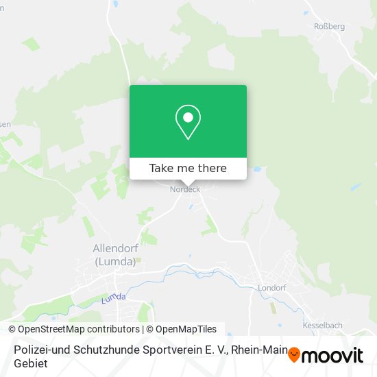 Polizei-und Schutzhunde Sportverein E. V. map