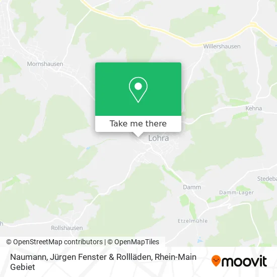 Карта Naumann, Jürgen Fenster & Rollläden