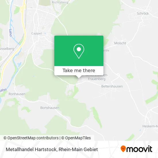 Карта Metallhandel Hartstock
