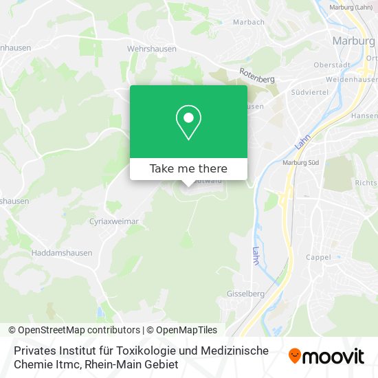 Privates Institut für Toxikologie und Medizinische Chemie Itmc map