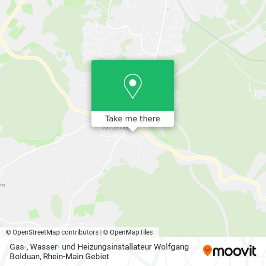 Gas-, Wasser- und Heizungsinstallateur Wolfgang Bolduan map